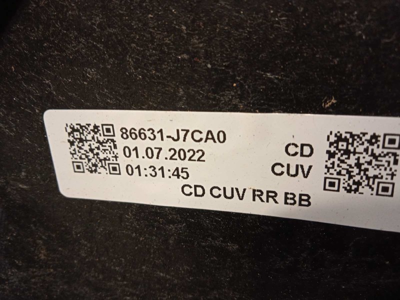 Recambio de refuerzo paragolpes trasero para kia xceed 1.0 tgdi cat referencia OEM IAM 86631J7CA0  