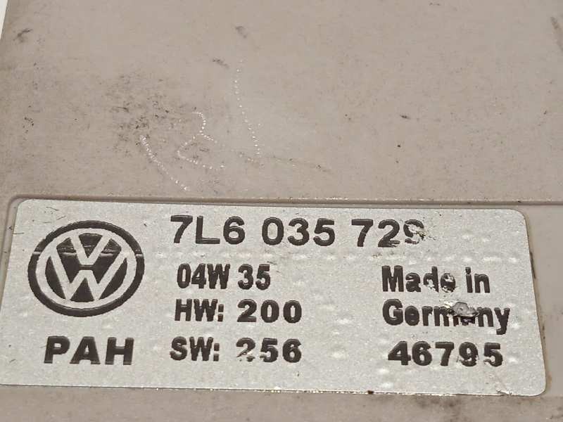 Recambio de centralita unidad control telefono para volkswagen touareg (7la) tdi v10 referencia OEM IAM 7L6035729  