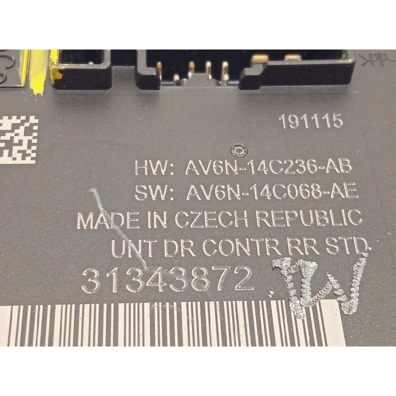 Recambio de modulo confort para volvo s60 lim. 2.0 diesel cat referencia OEM IAM 31443872  