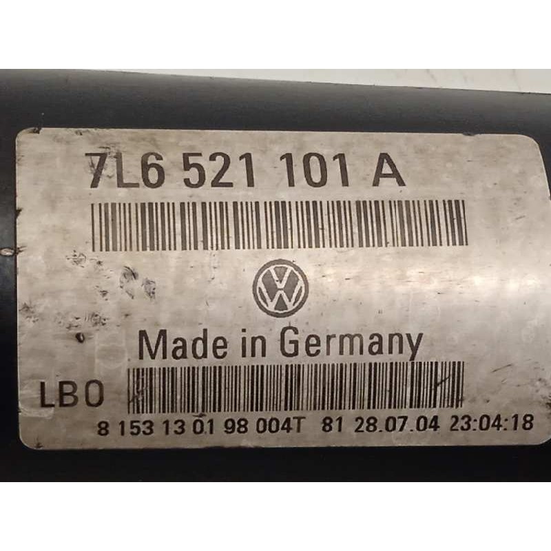 Recambio de transmision central delantera para volkswagen touareg (7la) tdi v10 referencia OEM IAM 7L6521101A  