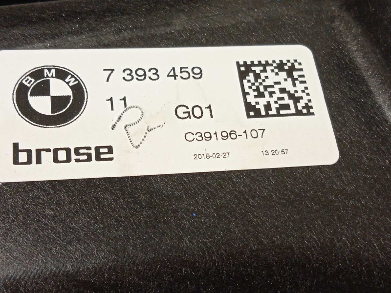 Recambio de elevalunas trasero izquierdo para bmw serie x3 (g01) m40i referencia OEM IAM 7393459  7457251