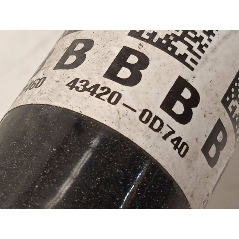 Recambio de transmision delantera izquierda para toyota yaris cross 1.5 hybrid (mxpj10l) referencia OEM IAM 434200D740  