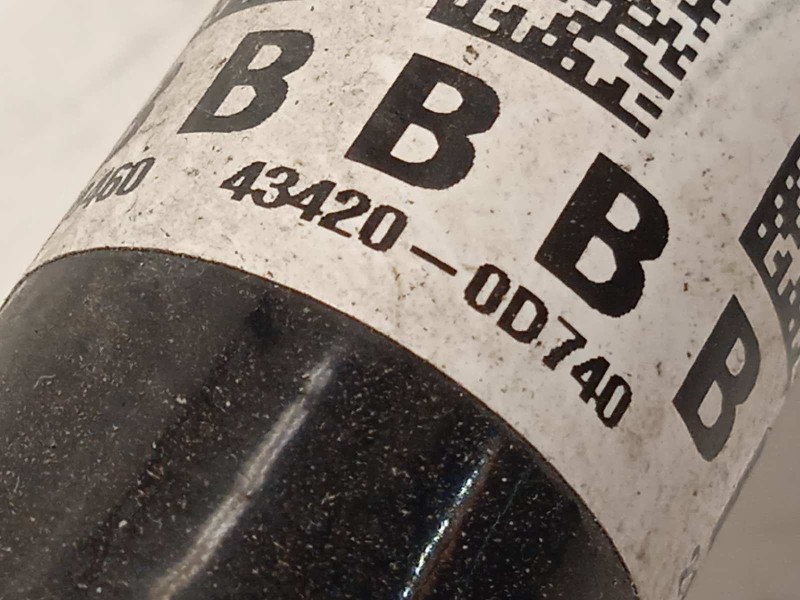 Recambio de transmision delantera izquierda para toyota yaris cross 1.5 hybrid (mxpj10l) referencia OEM IAM 434200D740  