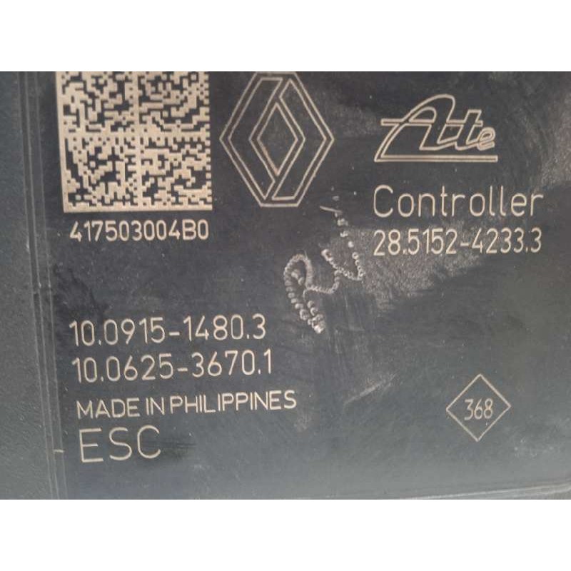 Recambio de abs para renault talisman 1.5 dci diesel fap energy referencia OEM IAM 476607355R 28515242333 10022010264