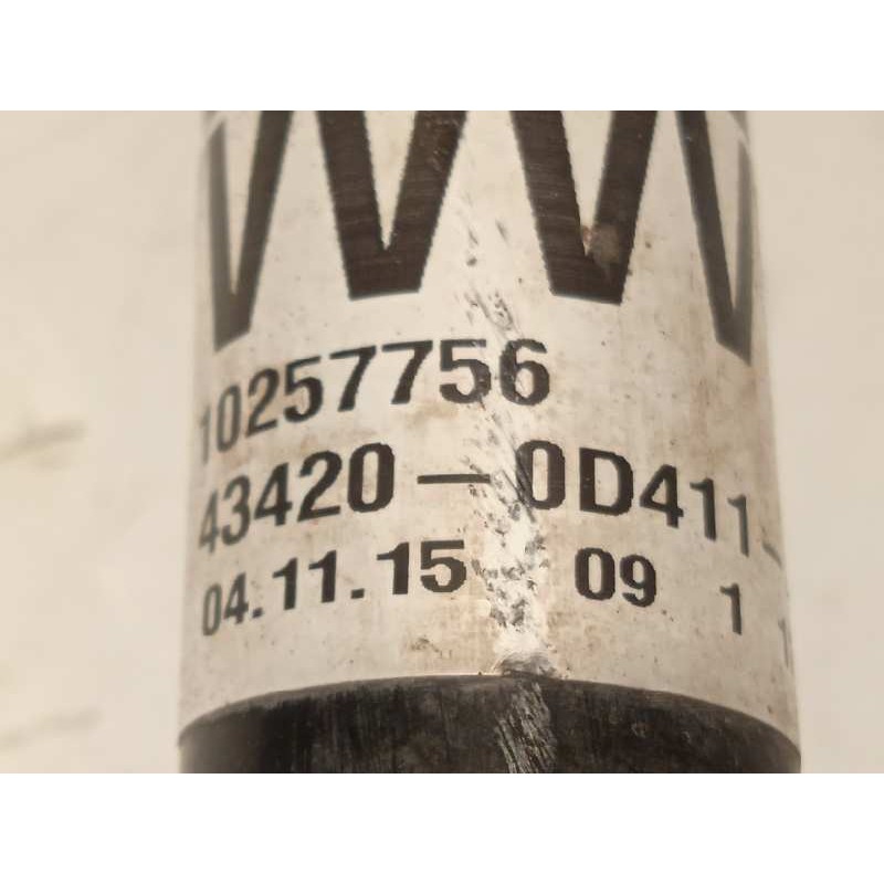 Recambio de transmision delantera izquierda para toyota yaris hybrid feel! referencia OEM IAM 434200D411  