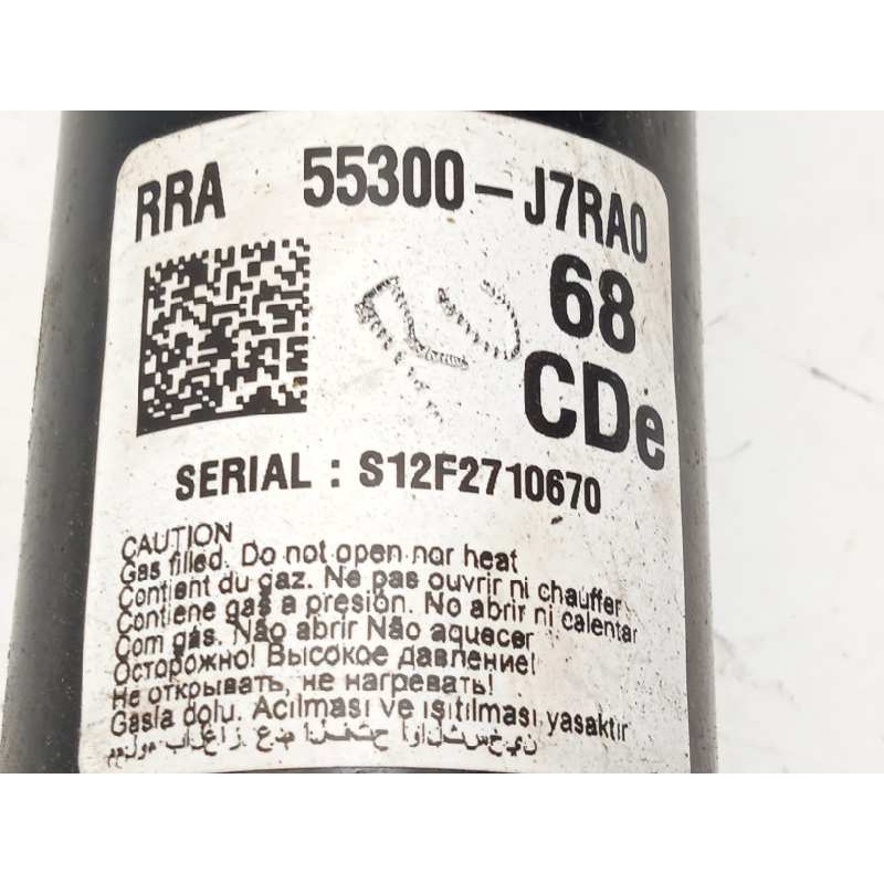 Recambio de amortiguador trasero izquierdo para kia xceed 1.0 tgdi cat referencia OEM IAM 55300J7RA0  