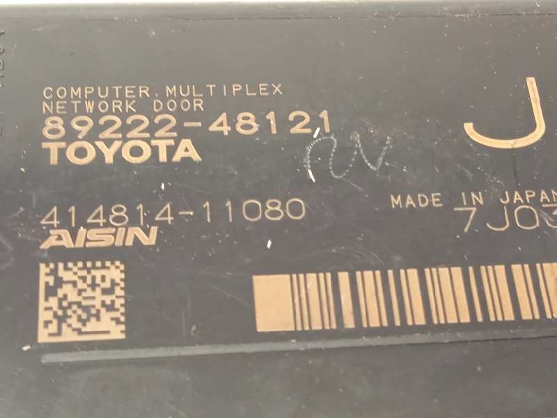 Recambio de modulo electronico para lexus rx (agl20) 450h referencia OEM IAM 8922248121  