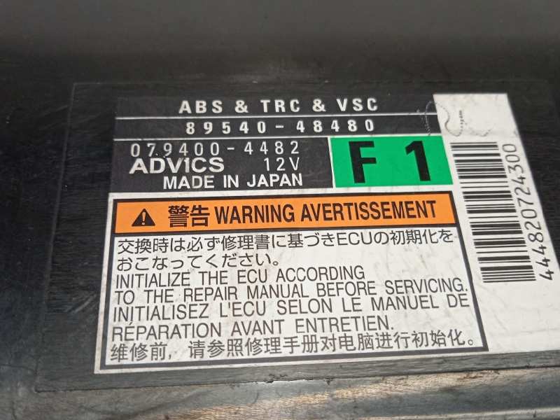 Recambio de centralita abs para lexus rx (agl20) 450h referencia OEM IAM 8954048480  0794004482