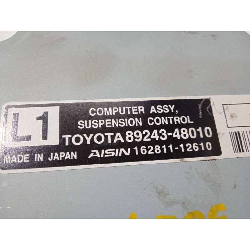 Recambio de centralita suspension para lexus rx (agl20) 450h referencia OEM IAM 8924348010  16281112610