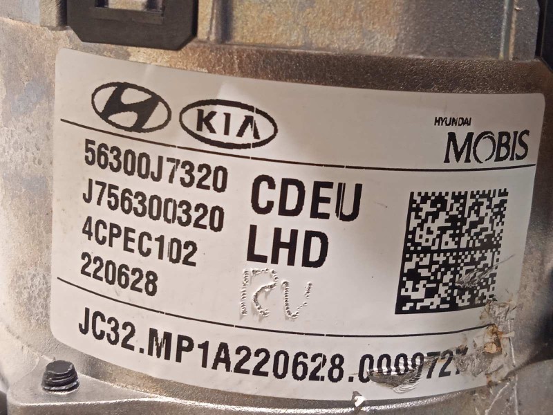 Recambio de columna direccion para kia xceed 1.0 tgdi cat referencia OEM IAM 56300J7320  