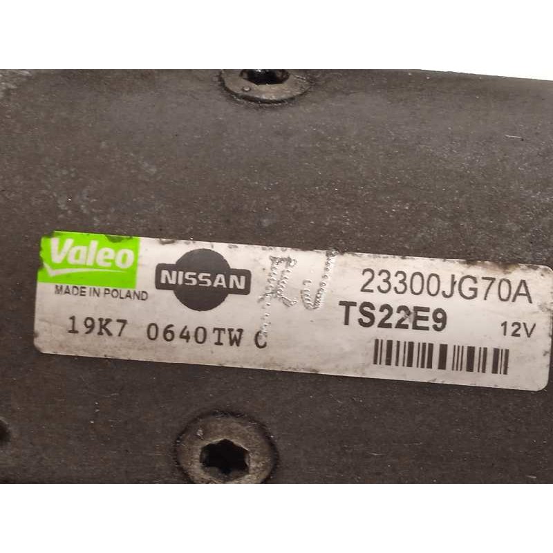 Recambio de motor arranque para nissan qashqai (j10) acenta referencia OEM IAM 23300JG70A  TS22E9