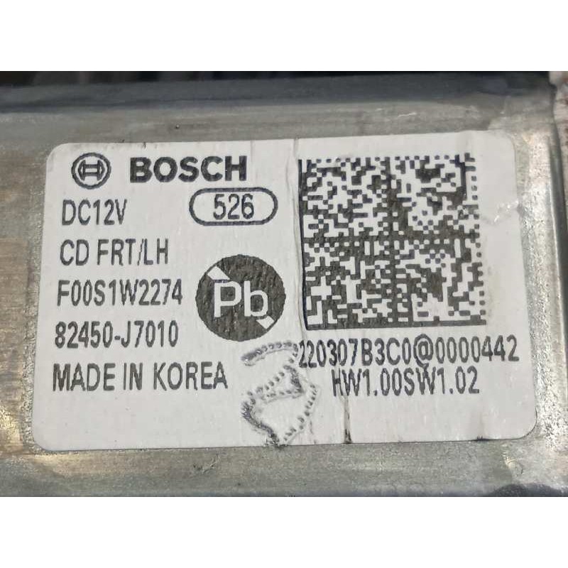 Recambio de elevalunas delantero izquierdo para kia xceed 1.0 tgdi cat referencia OEM IAM 82470J7010  82450J7010