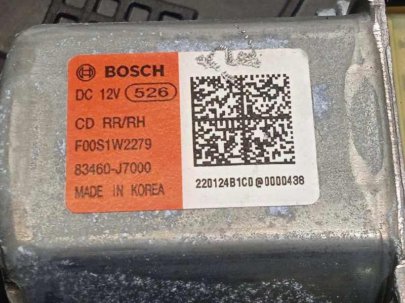 Recambio de elevalunas trasero derecho para kia xceed 1.0 tgdi cat referencia OEM IAM 83480J7300  83460J7000