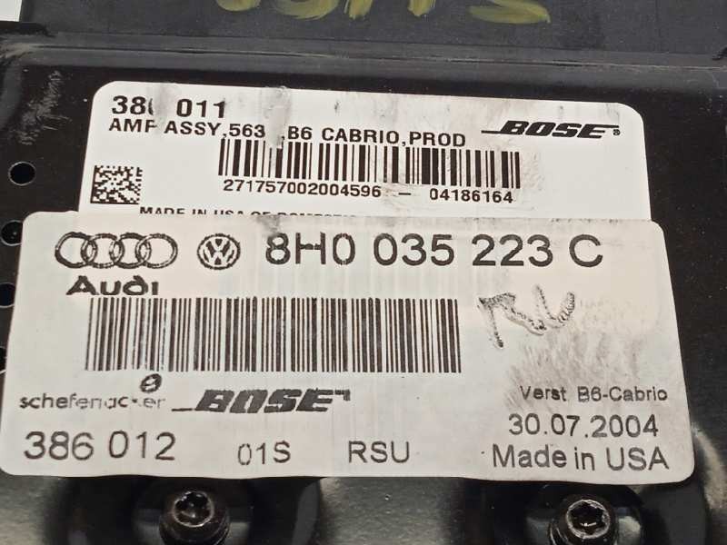 Recambio de modulo electronico para audi a4 cabrio (8h) 2.5 tdi referencia OEM IAM 8H0035223C  