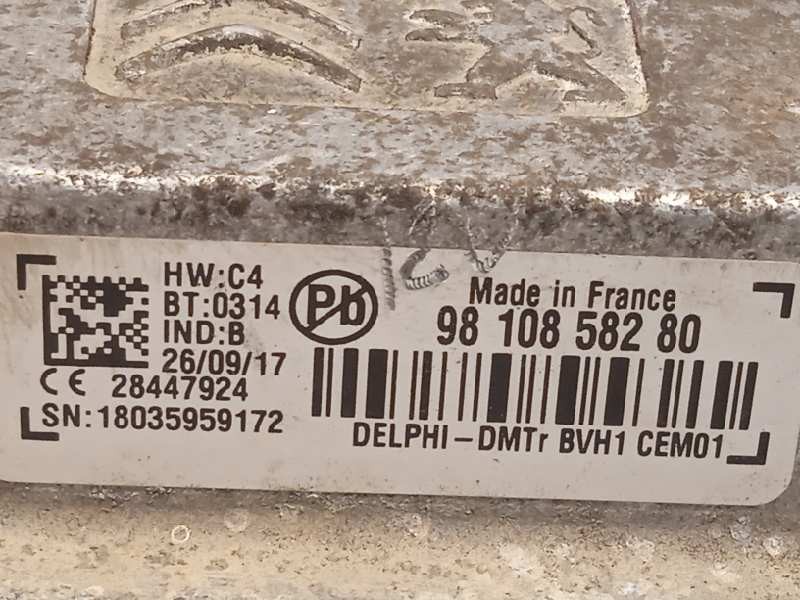 Recambio de modulo electronico para citroën c3 aircross feel referencia OEM IAM 9810858280  