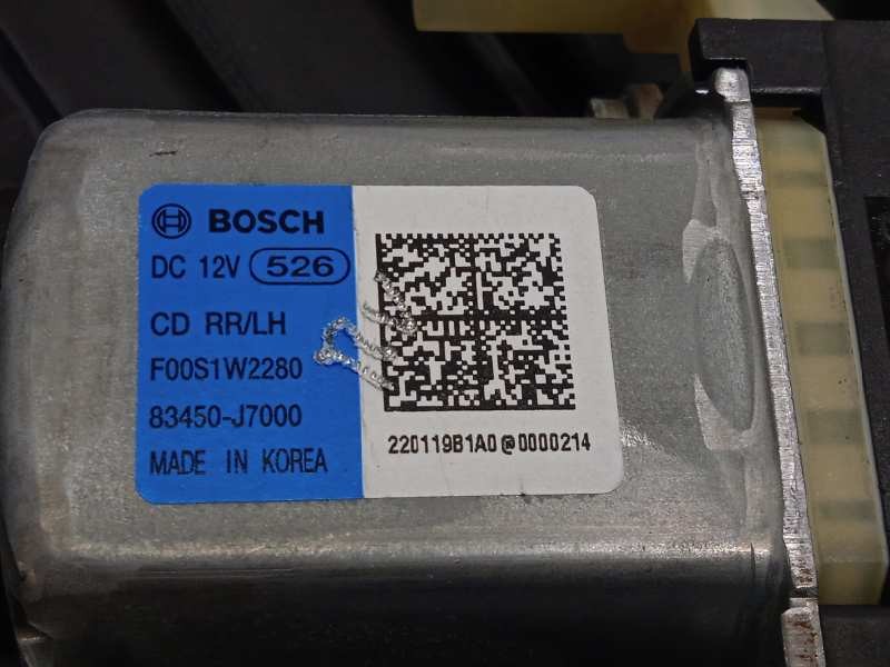 Recambio de elevalunas trasero izquierdo para kia xceed 1.0 tgdi cat referencia OEM IAM 83470J7300  83450J7000