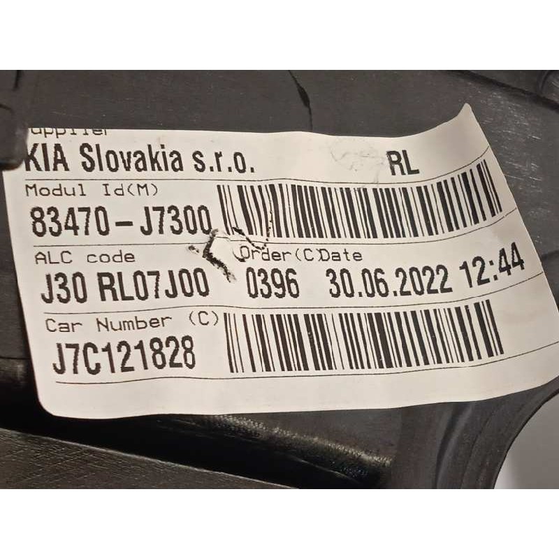 Recambio de elevalunas trasero izquierdo para kia xceed 1.0 tgdi cat referencia OEM IAM 83470J7300  83450J7000