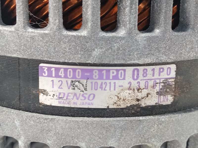 Recambio de alternador para suzuki ignis (/mf) 1.2 16v dualjet cat referencia OEM IAM 3140081P0  