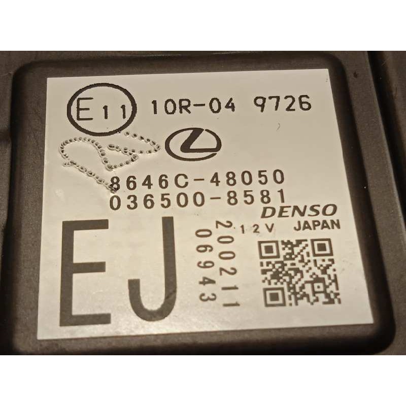 Recambio de modulo electronico para lexus rx (agl20) 450h referencia OEM IAM 8646C48050  0365008581