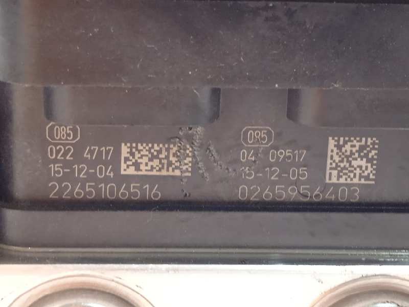 Recambio de abs para renault clio iv 1.5 dci diesel fap referencia OEM IAM 476601203R 2265106516 269722