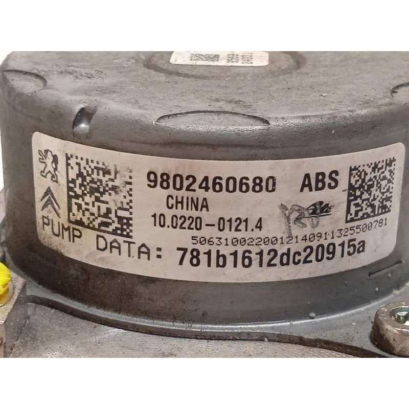 Recambio de abs para citroën c3 tonic referencia OEM IAM 9802460680 10091511673 10022001214