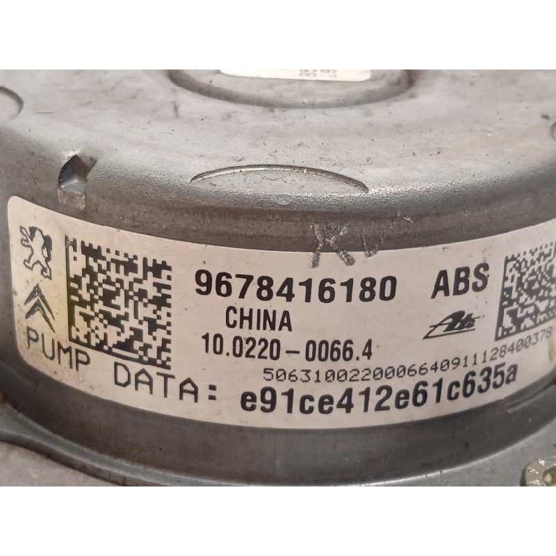 Recambio de abs para citroën c3 collection referencia OEM IAM 9678416180 10091511603 10022000664
