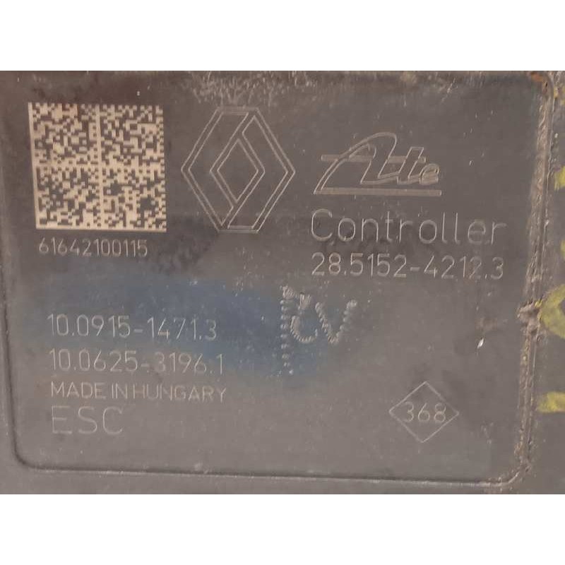 Recambio de abs para dacia dokker ambiance referencia OEM IAM 476600078R 28515242123 10022006554