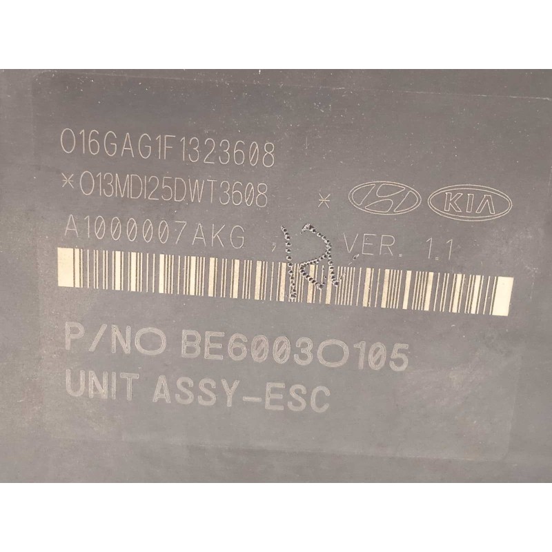 Recambio de abs para hyundai ix35 1.7 crdi cat referencia OEM IAM 589202Y620 BE6003O05 80BH60130101