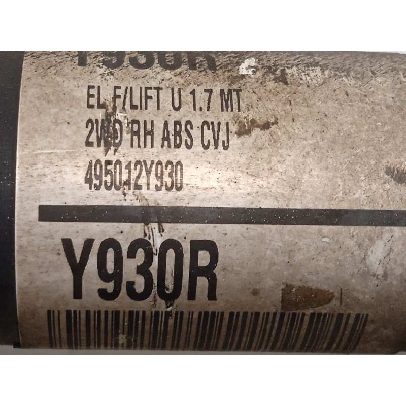 Recambio de transmision delantera derecha para hyundai ix35 1.7 crdi cat referencia OEM IAM 495012Y930  