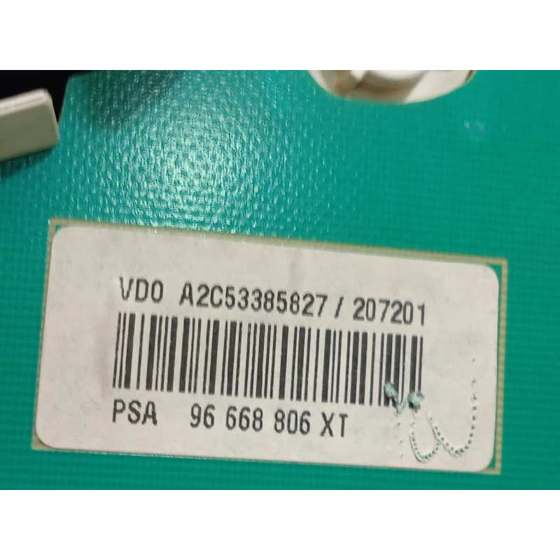 Recambio de cuadro instrumentos para citroën c3 tonic referencia OEM IAM 96668806XT  