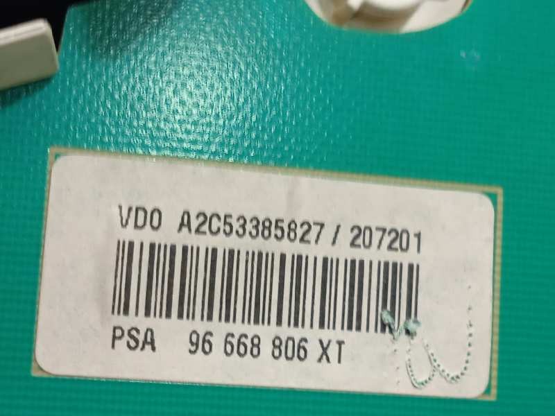 Recambio de cuadro instrumentos para citroën c3 tonic referencia OEM IAM 96668806XT  