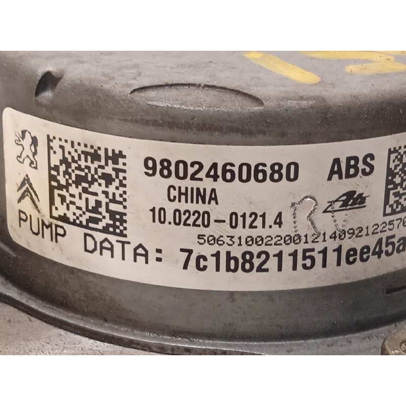 Recambio de abs para citroën c3 tonic referencia OEM IAM 9802460680 10091511673 10022001214