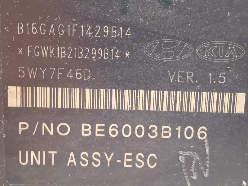 Recambio de abs para hyundai ix35 comfort 2wd referencia OEM IAM 589202Y350 BE6003B106 BH6013I001