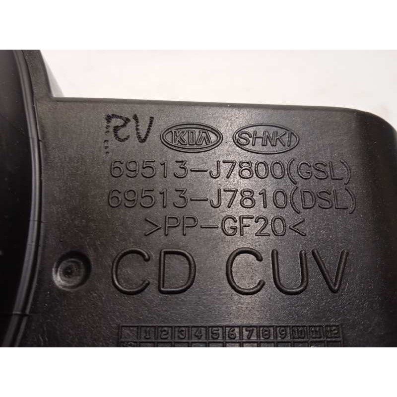 Recambio de tapa exterior combustible para kia xceed 1.0 tgdi cat referencia OEM IAM 69513J7800  69513J7810