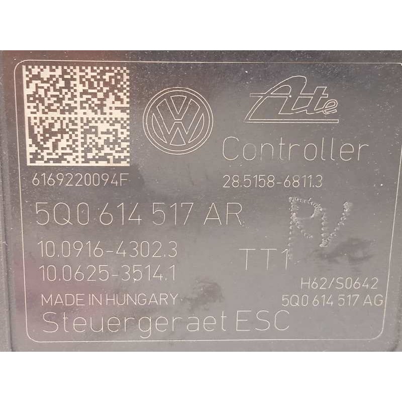 Recambio de abs para audi a3 sportback (8vf) design edition referencia OEM IAM 5Q0614517AR 28515868113 10022009024