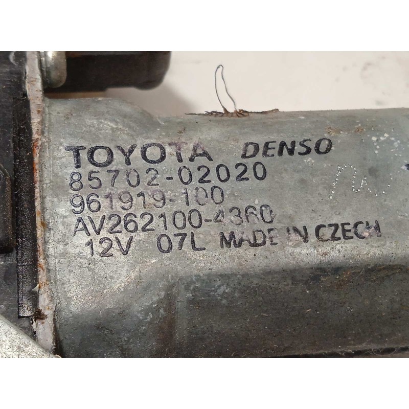 Recambio de elevalunas trasero derecho para toyota avensis cross sport (t27) active referencia OEM IAM 8570202020  AV2621004360