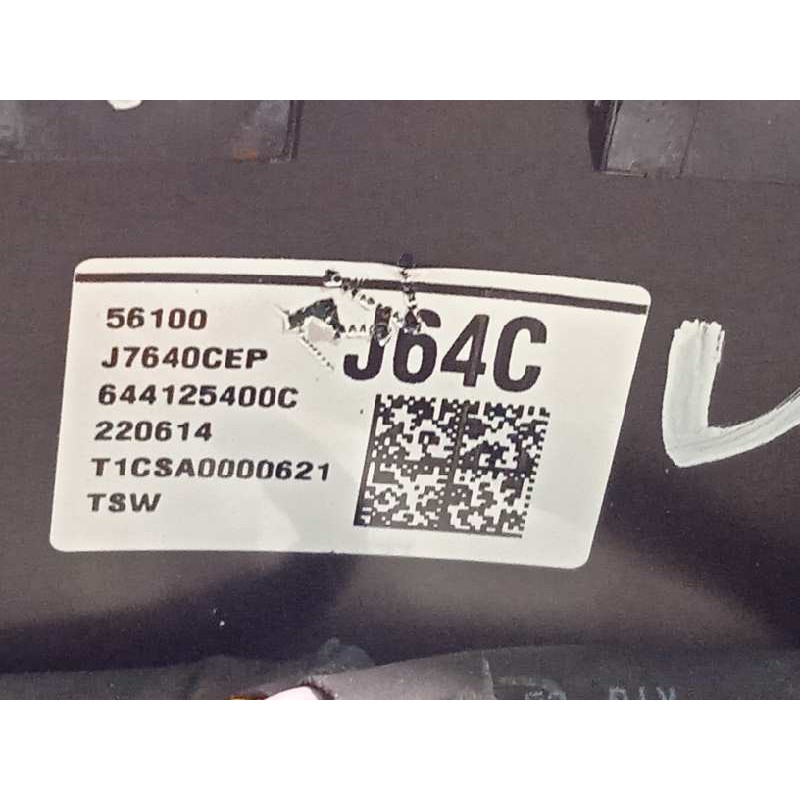 Recambio de volante para kia xceed 1.0 tgdi cat referencia OEM IAM 56100J7640CEP  