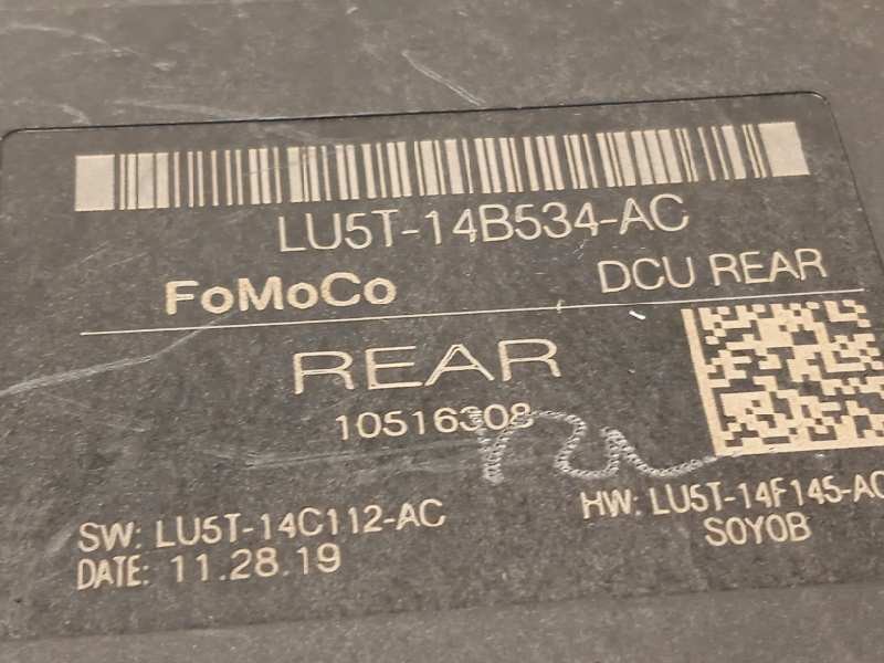 Recambio de centralita confort para ford fiesta (ce1) trend referencia OEM IAM LU5T14B534AC  2499156