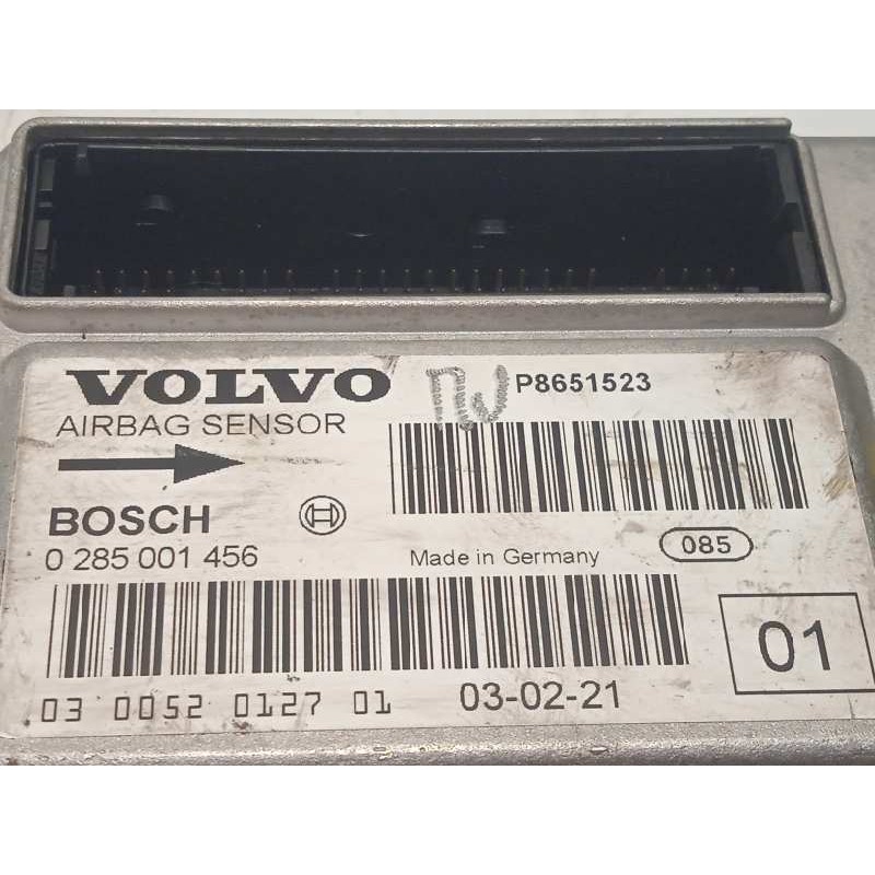 Recambio de centralita airbag para volvo s60 berlina 2.4 d referencia OEM IAM P8651523 0285001456 8651523