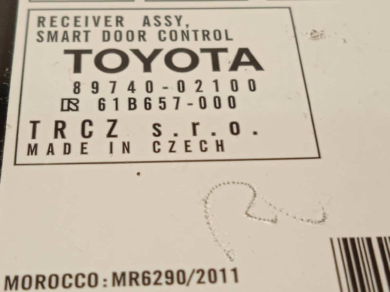 Recambio de modulo electronico para toyota auris 1.8 16v (híbrido) referencia OEM IAM 8974002100  