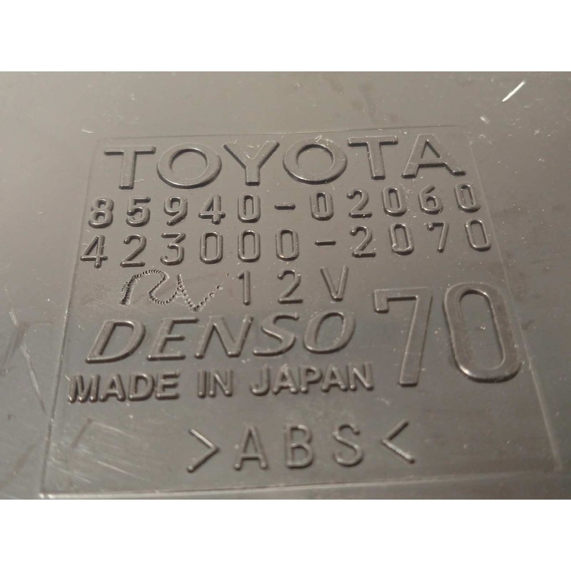 Recambio de modulo electronico para toyota auris 1.8 16v (híbrido) referencia OEM IAM 8594002060  4230002070