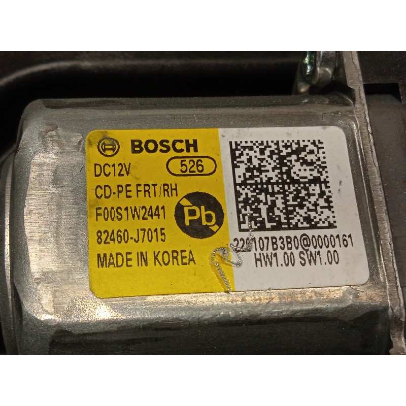 Recambio de elevalunas delantero derecho para kia ceed 1.0 tgdi cat referencia OEM IAM 82480J7015  82460J7015