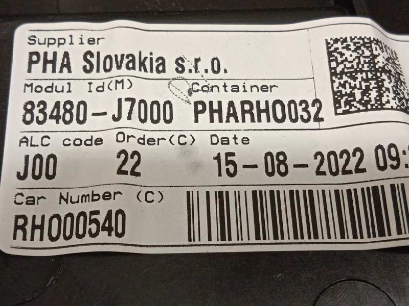 Recambio de elevalunas trasero derecho para kia ceed 1.0 tgdi cat referencia OEM IAM 83480J7000  83460J7000