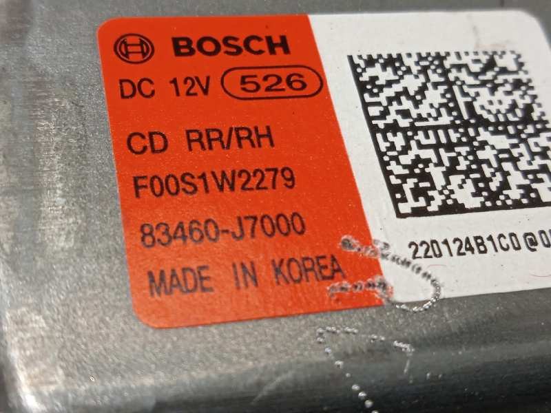 Recambio de elevalunas trasero derecho para kia ceed 1.0 tgdi cat referencia OEM IAM 83480J7000  83460J7000