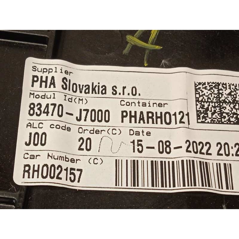 Recambio de elevalunas trasero izquierdo para kia ceed 1.0 tgdi cat referencia OEM IAM 83470J7000  83450J7000