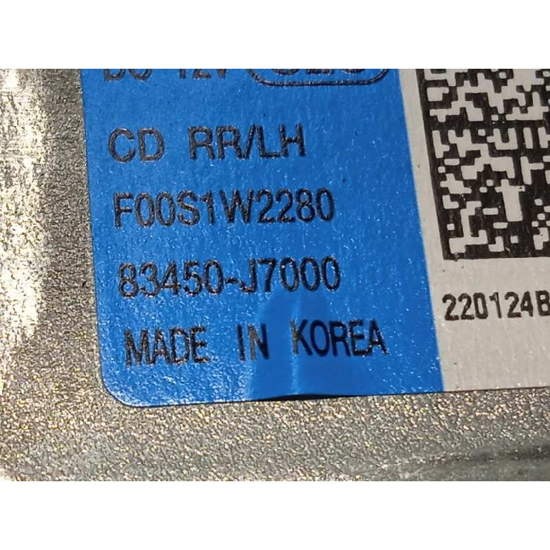 Recambio de elevalunas trasero izquierdo para kia ceed 1.0 tgdi cat referencia OEM IAM 83470J7000  83450J7000