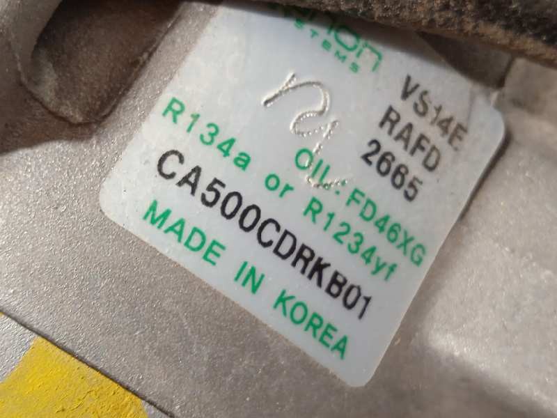 Recambio de compresor aire acondicionado para kia ceed 1.0 tgdi cat referencia OEM IAM 97701J7100  