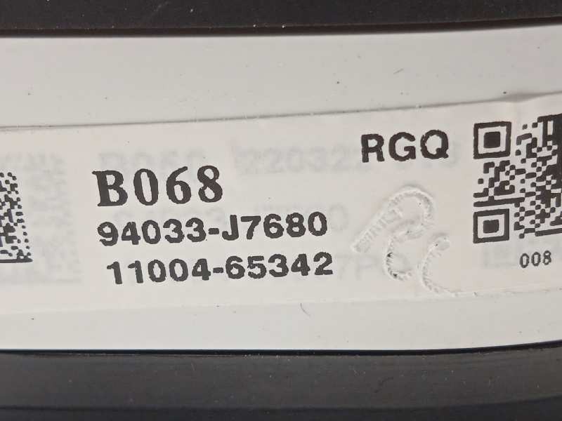 Recambio de cuadro instrumentos para kia ceed 1.0 tgdi cat referencia OEM IAM 94033J7680  