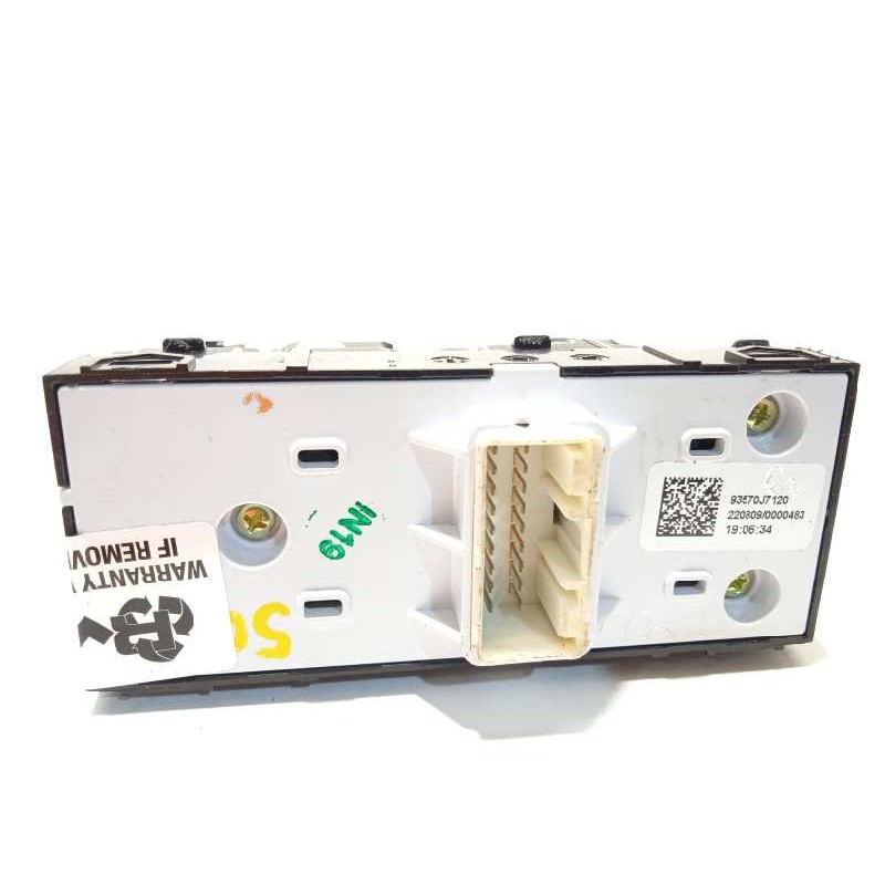 Recambio de mando elevalunas delantero izquierdo para kia ceed 1.0 tgdi cat referencia OEM IAM 93570J7120  93570J7120WK