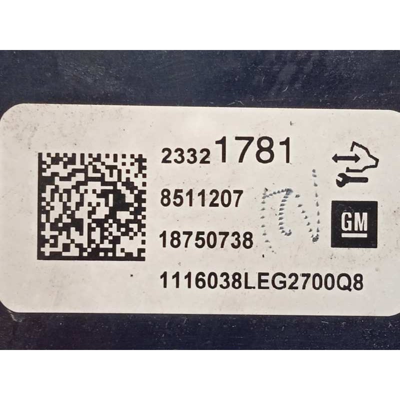 Recambio de abs para opel insignia berlina excellence referencia OEM IAM 23321781 23321783 8511207